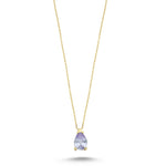 Load image into Gallery viewer, 14ct Multicolour Stone Set Gold Necklace