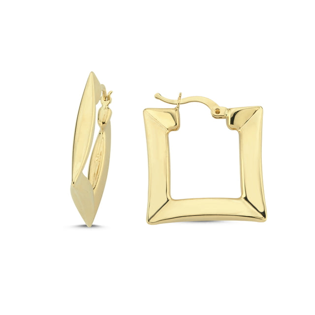 14ct Yellow Gold Earrings