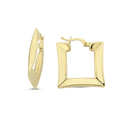 14ct Yellow Gold Earrings
