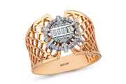 0.20 Karat Baguette Diamond Ring