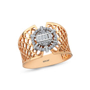 0.20 Karat Baguette Diamond Ring