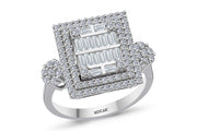 0.97 Karat Baguette Diamond Ring