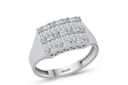 0.58 Karat Baguette Diamond Ring