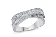 1.06 Karat Baguette Diamond Ring