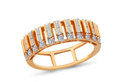 0.71 Karat Baguette Diamond Ring