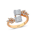 Load image into Gallery viewer, 0.62 Karat Baguette Diamond Ring