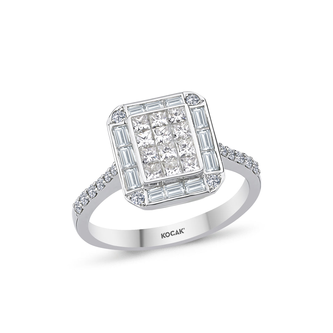 1.16 Karat Baguette Diamond Ring