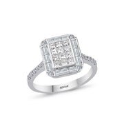 1.16 Karat Baguette Diamond Ring