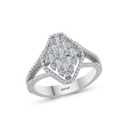 0.33 Karat Baguette Diamond Ring