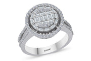 0.91 Karat Baguette Diamond Ring