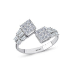 Load image into Gallery viewer, 0.82 Karat Baguette Diamond Ring
