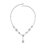 Load image into Gallery viewer, 2.79 Karat Diamond Baguette Necklace