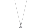 0.41 Karat Diamond Baguette Necklace