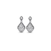 0.75 Karat Diamond Baguette Earrings