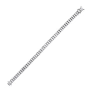 4.11 Karat Diamond Baguette Bracelet