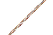 12.97 Karat Diamond Baguette Bracelet