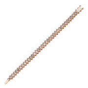 12.97 Karat Diamond Baguette Bracelet