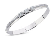 0.65 Karat Diamond Baguette Bracelet
