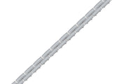 6.29 Karat Diamond Baguette Bracelet