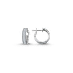Load image into Gallery viewer, 0.77 Karat Diamond Baguette Earrings