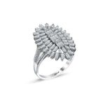 Load image into Gallery viewer, 0.89 Karat Diamond Baguette Ring