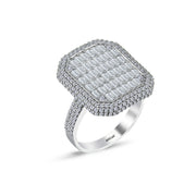 2.05 Karat Diamond Baguette Ring