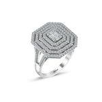 Load image into Gallery viewer, 1.09 Karat Diamond Baguette Ring