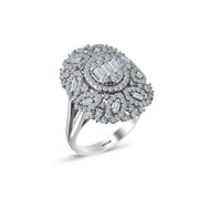 1.25 Karat Diamond Baguette Ring