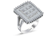 2.39 Karat Diamond Baguette Ring