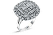1.40 Karat Diamond Baguette Ring
