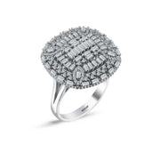 1.40 Karat Diamond Baguette Ring