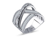 1.84 Karat Diamond Baguette Ring