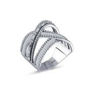 1.84 Karat Diamond Baguette Ring
