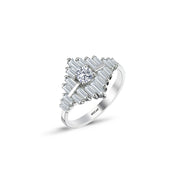 1.35 Karat Diamond Baguette Ring