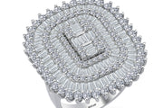 4.51 Karat Baguette Diamond Ring