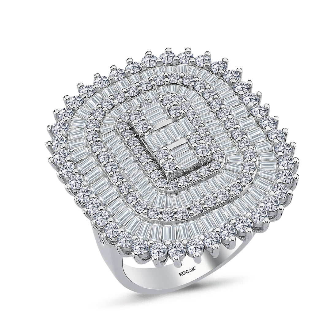 4.51 Karat Baguette Diamond Ring