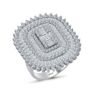 4.51 Karat Baguette Diamond Ring