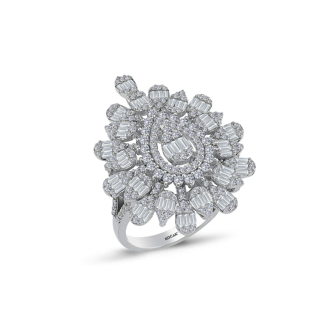 2.04 Karat Diamond Baguette Ring