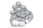 0.92 Karat Diamond Baguette Ring