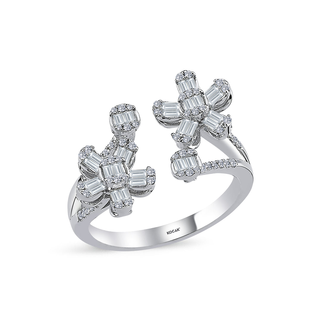 0.51 Karat Diamond Baguette Ring