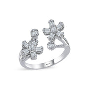0.51 Karat Diamond Baguette Ring