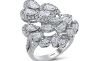 2.19 Karat Diamond Baguette Ring