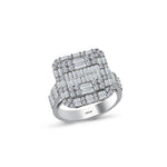Load image into Gallery viewer, 1.78 Karat Diamond Baguette Ring