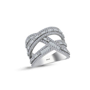 1.73 Karat Diamond Baguette Ring