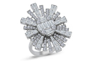 2.44 Karat Diamond Baguette Ring