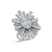 2.44 Karat Diamond Baguette Ring