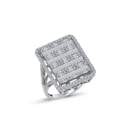 1.79 Karat Diamond Baguette Ring
