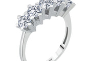 14ct Five Stone Gold Ring