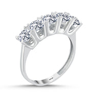 14ct Five Stone Gold Ring