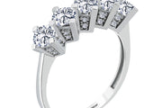 14ct Five Stone Gold Ring